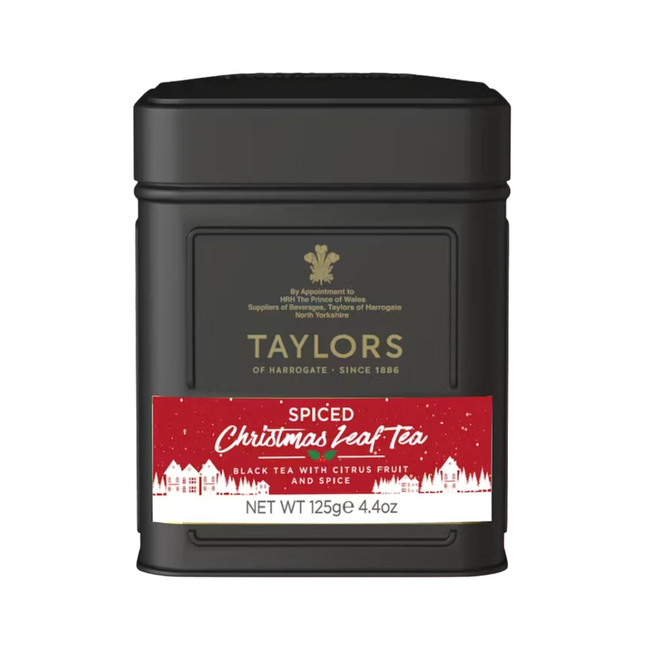 Taylors of Harrogate - Spiced Christmas Leaf Tea, Black Tea & Citrus Fruit | 125 g