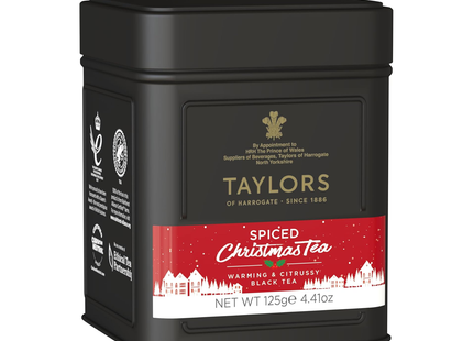 Taylors of Harrogate - Spiced Christmas Leaf Tea, Black Tea & Citrus Fruit | 125 g