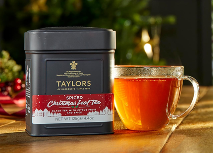 Taylors of Harrogate - Spiced Christmas Leaf Tea, Black Tea & Citrus Fruit | 125 g