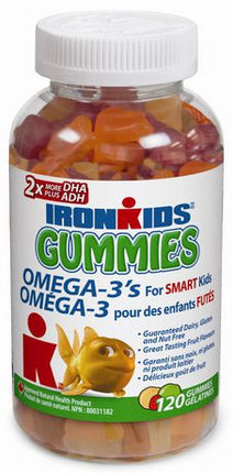 IronKids - Essentials Gummies Oméga-3 | 120 gommes 