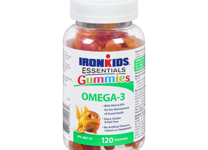 IronKids - Essentials Gummies Omega-3 | 120 Gummies