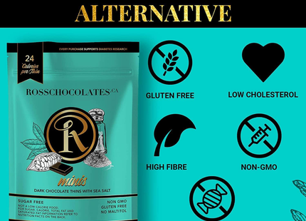 RC MINI CHOCOLAT NOIR SEL DE MER 85G
