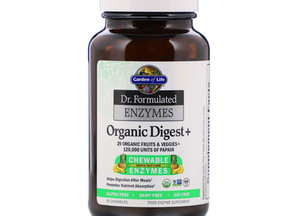 Garden of Life - Dr. Formulated Organic Digest+ | 90 ct