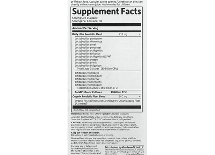 Garden of Life - Dr. Formulated Once Daily Ultra | 30 Capsules