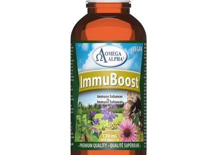 Omega Alpha - ImmuBoost - Immune Enhancer | 120 mL