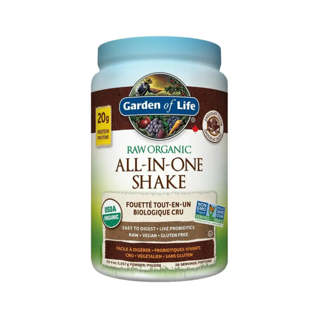 Garden of Life - Raw Organic All-In-One Shake Chocolate | 1017 g