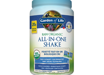 Garden of Life - Raw Organic All-In-One Shake Vanilla | 969 g
