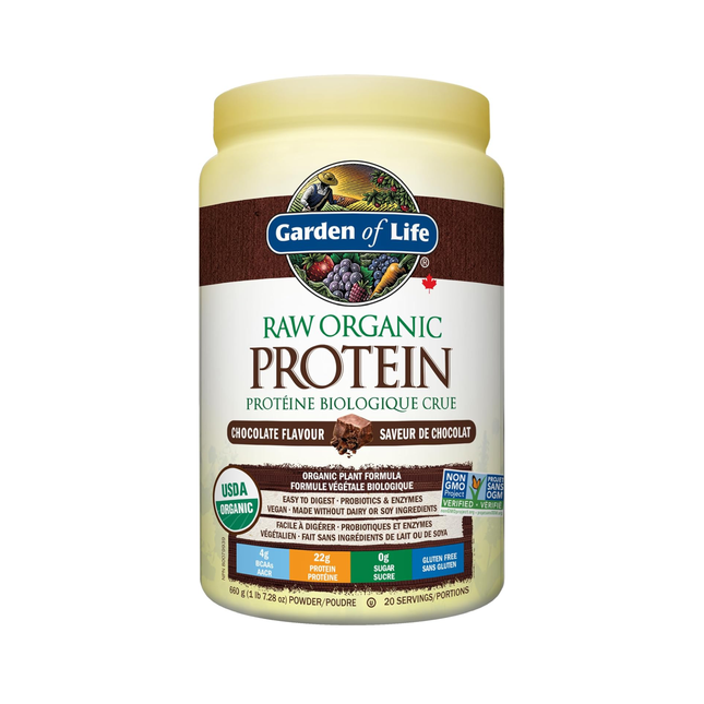 Garden of Life - Raw Organic Protein, Chocolate | 660 g