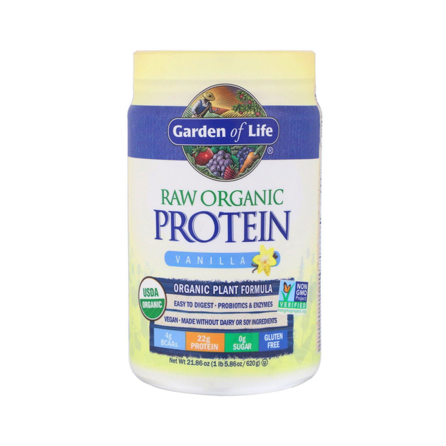 Garden of Life - Raw Organic Protein, Vanilla | 620 g