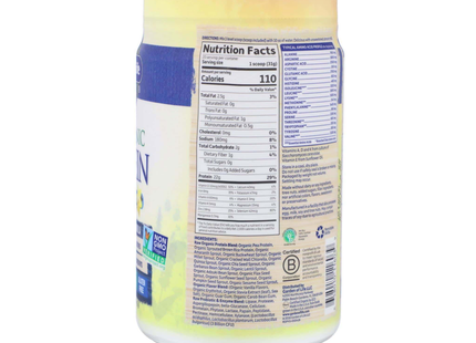Garden of Life - Raw Organic Protein, Vanilla | 620 g