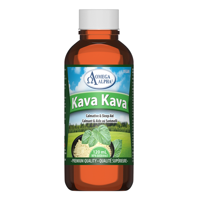 Omega Alpha - Kava Kava Calmative Sleep Aid | 120 mL
