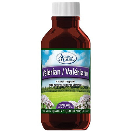 Omega Alpha Valerian Natural Sleep Aid | 120 ml*