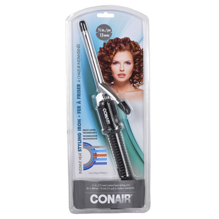 Conair - Fer à coiffer à chaleur instantanée | 1/2 (13MM)
