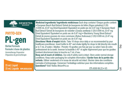 Genestra - PL-gen | 15 mL
