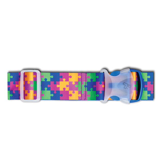 Travelon - Sangle pour bagage, style puzzle