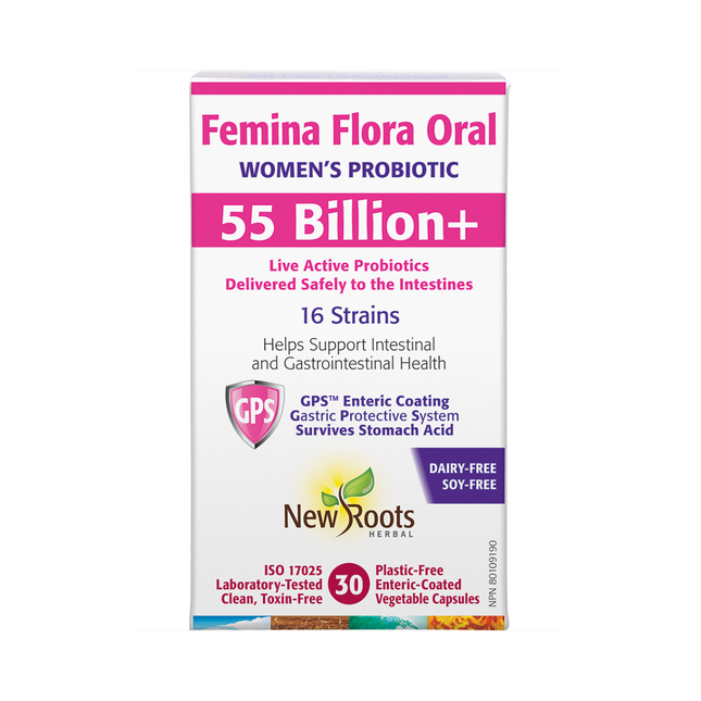 New Roots - Femina Flora Oral Women’s Probiotic | 30 capsules