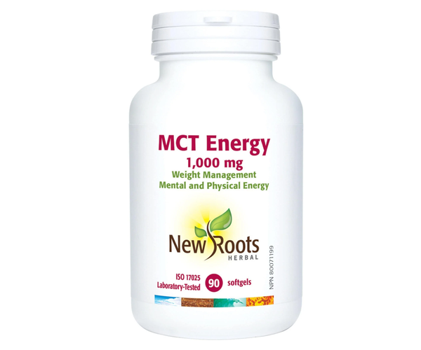 New Roots Msm New Roots - MCT Energy 1000 mg | 90 Softgels – White Cross E-Store