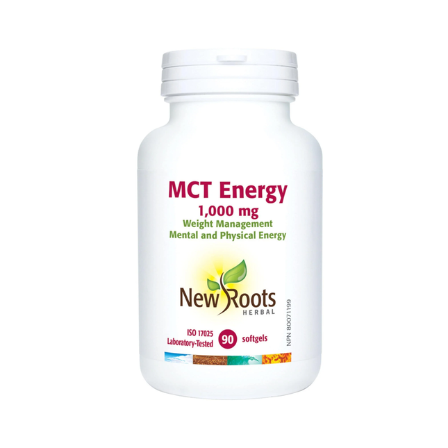 New Roots - MCT Energy 1000 mg | 90 Softgels