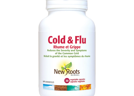 New Roots - Cold & Flu | 30 Vegetable Caplets