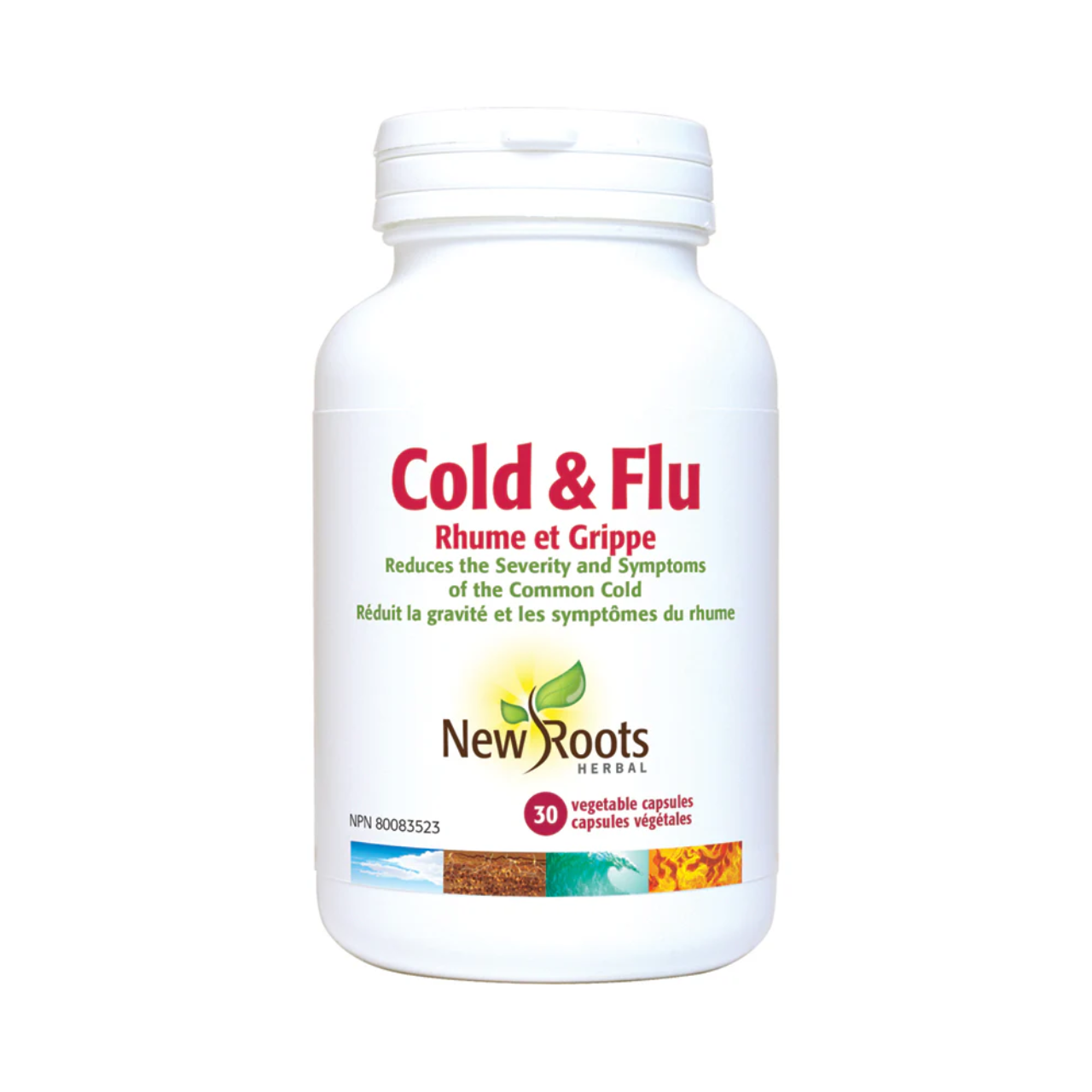 Nes Roots New Roots - Cold & Flu | 30 Vegetable Caplets – White Cross E-Store