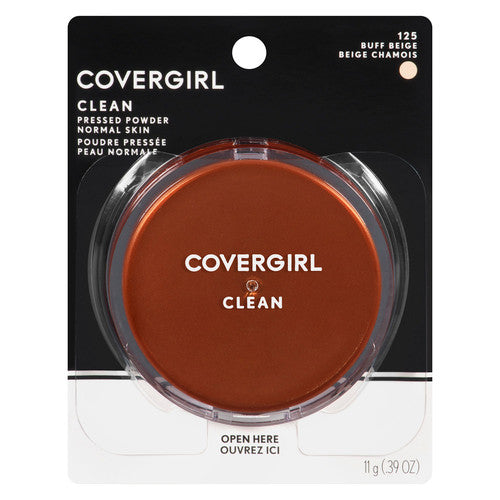 COVERGIRL - Clean - Pressed Powder for Normal Skin - 125 Buff Beige | 11 g