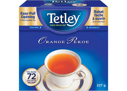 Tetley - Orange Pekoe | 72 Tea Bags