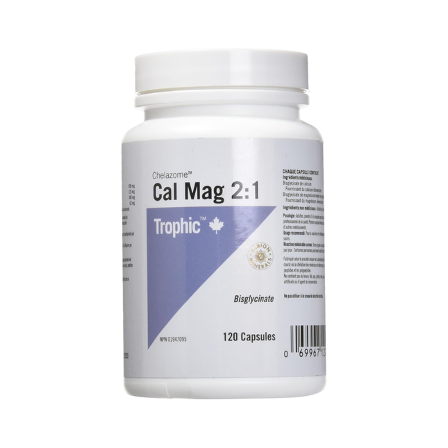 Trophic - Cal-Mag 2:1 Chelazome | 120 Capsules