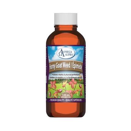 Omega Alpha - Arôme naturel d'herbe cornée de chèvre | 120 ml