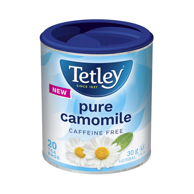 Tetley - Pure Camomile Tea Caffeine Free | 20 Tea Bags