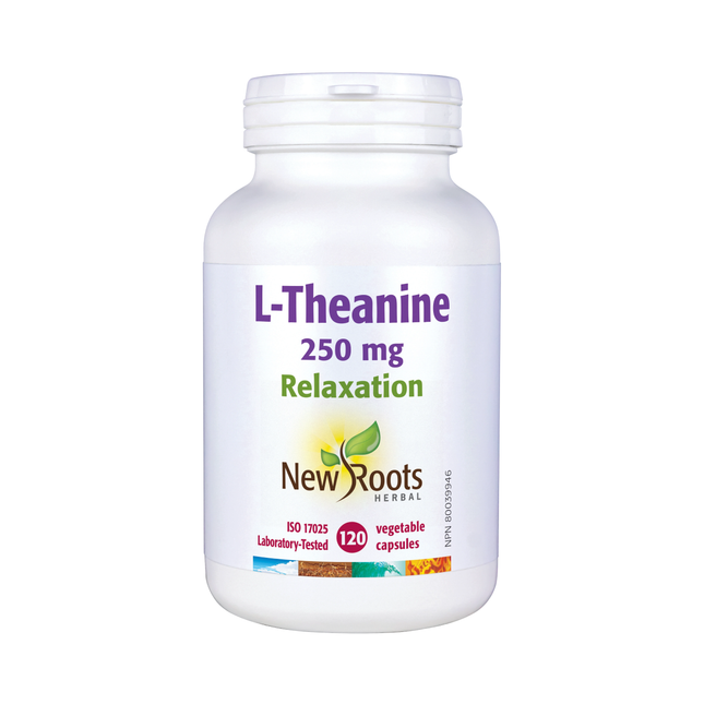 New Roots - L-Théanine 250 mg | 120 gélules