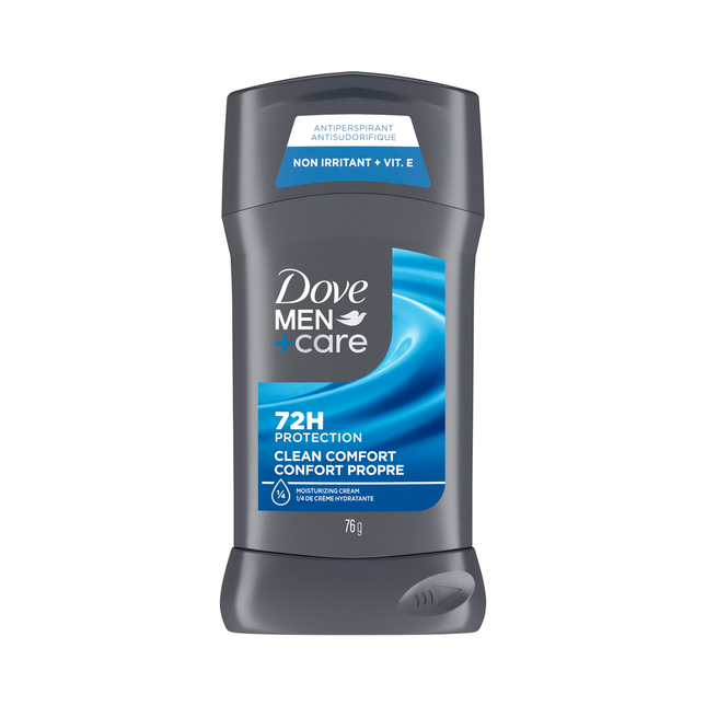 Dove - Men+Care Clean Comfort 72 Hour Antiperspirant | 76 g