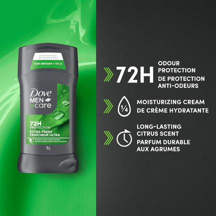 Dove - Men+Care Extra Fresh 72 Hour Antiperspirant | 76 g