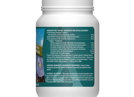 Oméga Alpha - Acides gras essentiels | 90 gélules