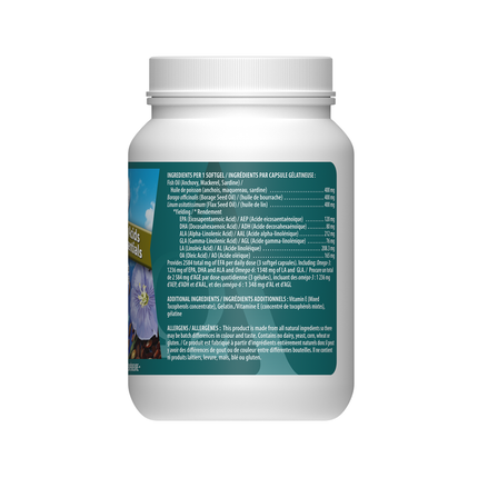 Oméga Alpha - Acides gras essentiels | 90 gélules
