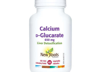 New Roots - Calcium Glucarate 650 mg | 60 capsules