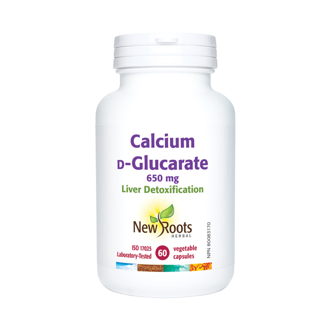 New Roots - Glucarate de calcium 650 mg | 60 gélules