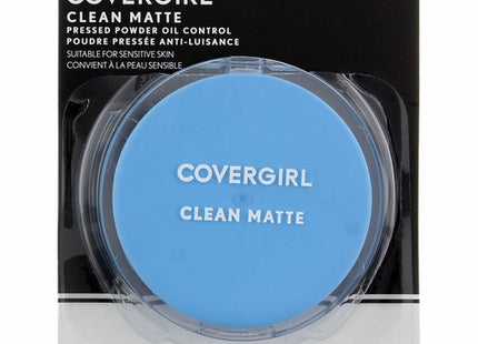 COVERGIRL - Clean Matte - Pressed Powder for Oil Control - Medium Light 535  | 10 g