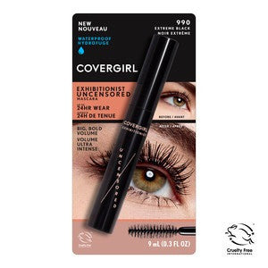 COVERGIRL - Exhibitionist Uncensored Mascara - Waterproof - Extreme Black | 9 mL