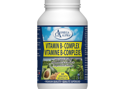 Omega Alpha -  Vitamin B-Complex | 60 Capsules