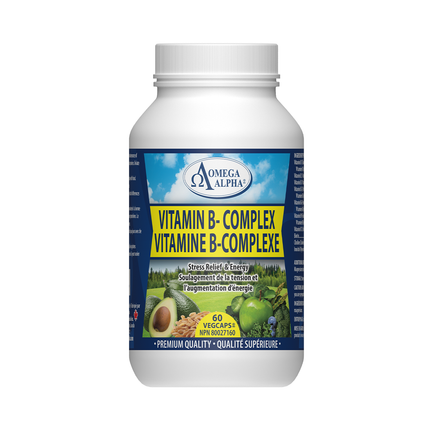 Omega Alpha -  Vitamin B-Complex | 60 Capsules