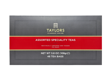 Taylors of Harrogate - Assorted Specialty Teas,  48 Tea Bags | 108 g