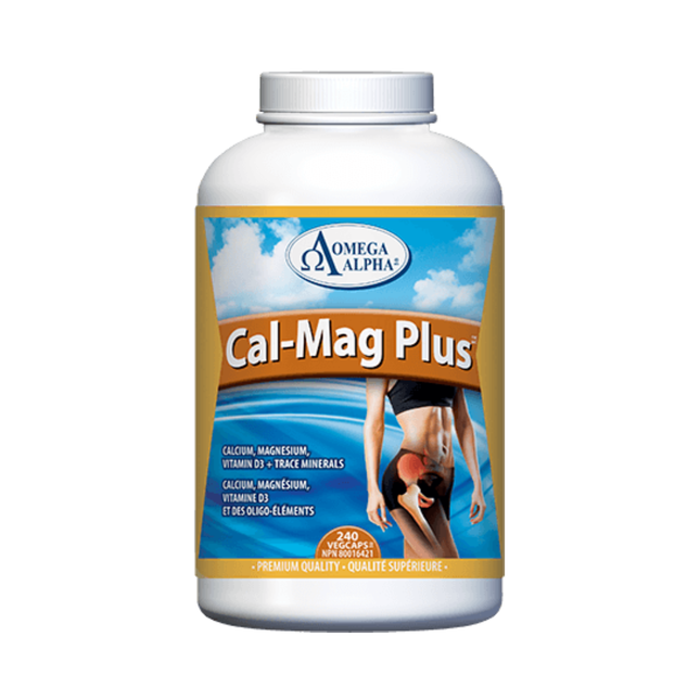 Omega Alpha -  Cal-Mag Plus | 240 Capsules