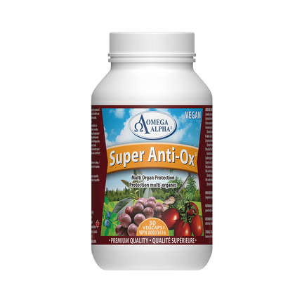 Omega Alpha - Super Anti-Ox | 30 gélules végétales