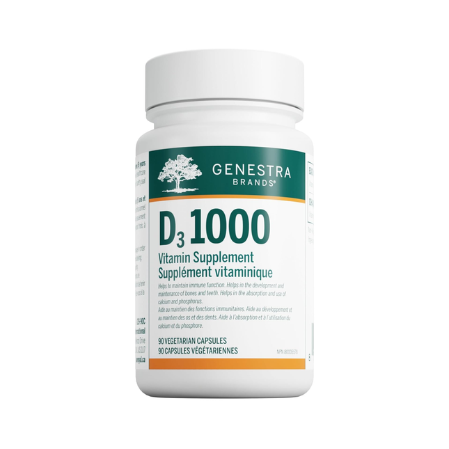 Genestra - D3 1000 | 90 gélules