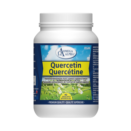 Omega Alpha – Quercétine | 90 capsules végétaliennes