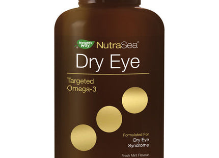 NutraSea - Dry Eye with Targeted Omega-3 - Fresh Mint Flavour | 120 Soft gels