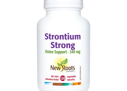 New Roots - StrontIUm Strong Osteo Support 340 mg | 120 gélules