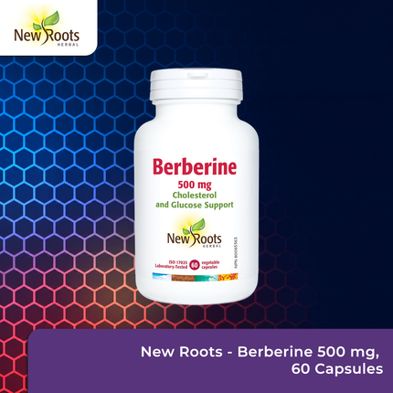 LOT DE 2 ! New Roots - Berbérine 500 mg | 60 Capsules végétales