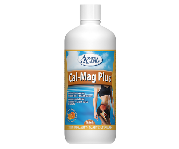 Omega Alpha - Cal-Mag Plus Orange Flav | 500 mL – White Cross E-Store