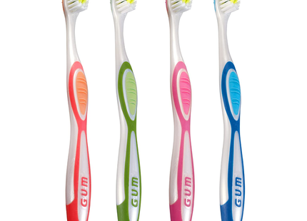 GUM - Tooth & Tongue Toothbrush | Medium